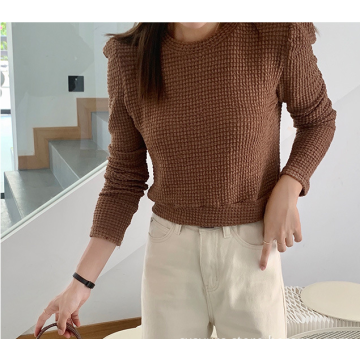 2020 early autumn new round neck pullover sweater